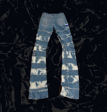 Load image into Gallery viewer, &quot;TIERS&quot; STACKED FLARED WOMENS DENIM
